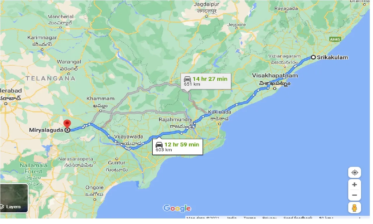 srikakulam-to-miryalaguda-taxi