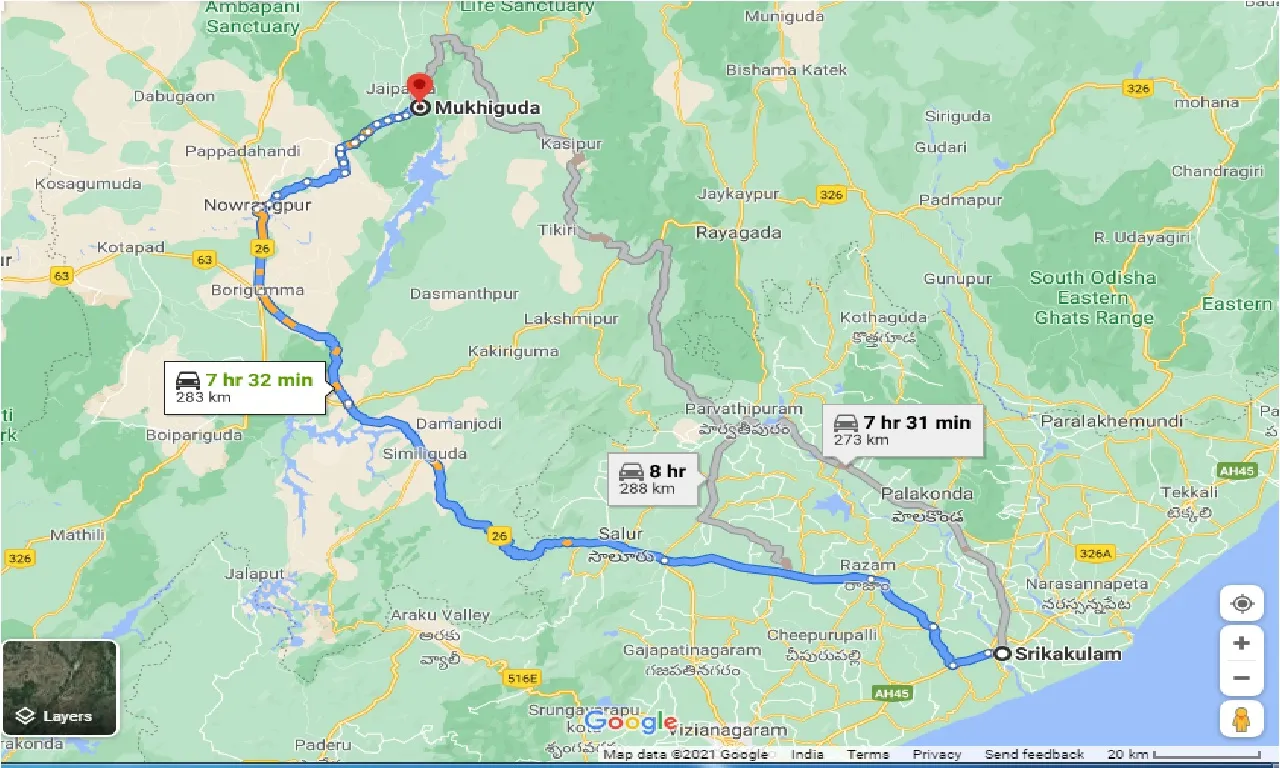 srikakulam-to-mukhiguda-taxi