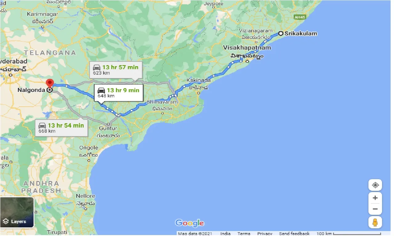 srikakulam-to-nalgonda-one-way