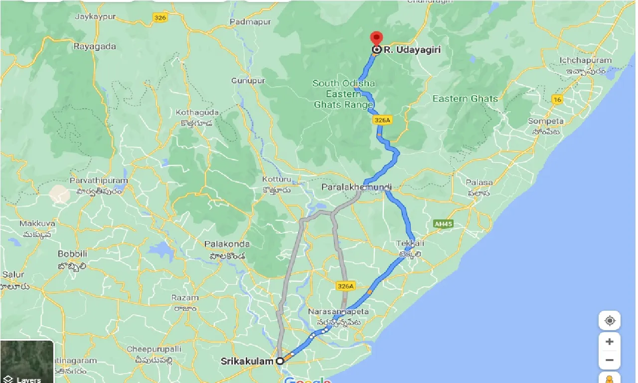 srikakulam-to-r-udayagiri-taxi