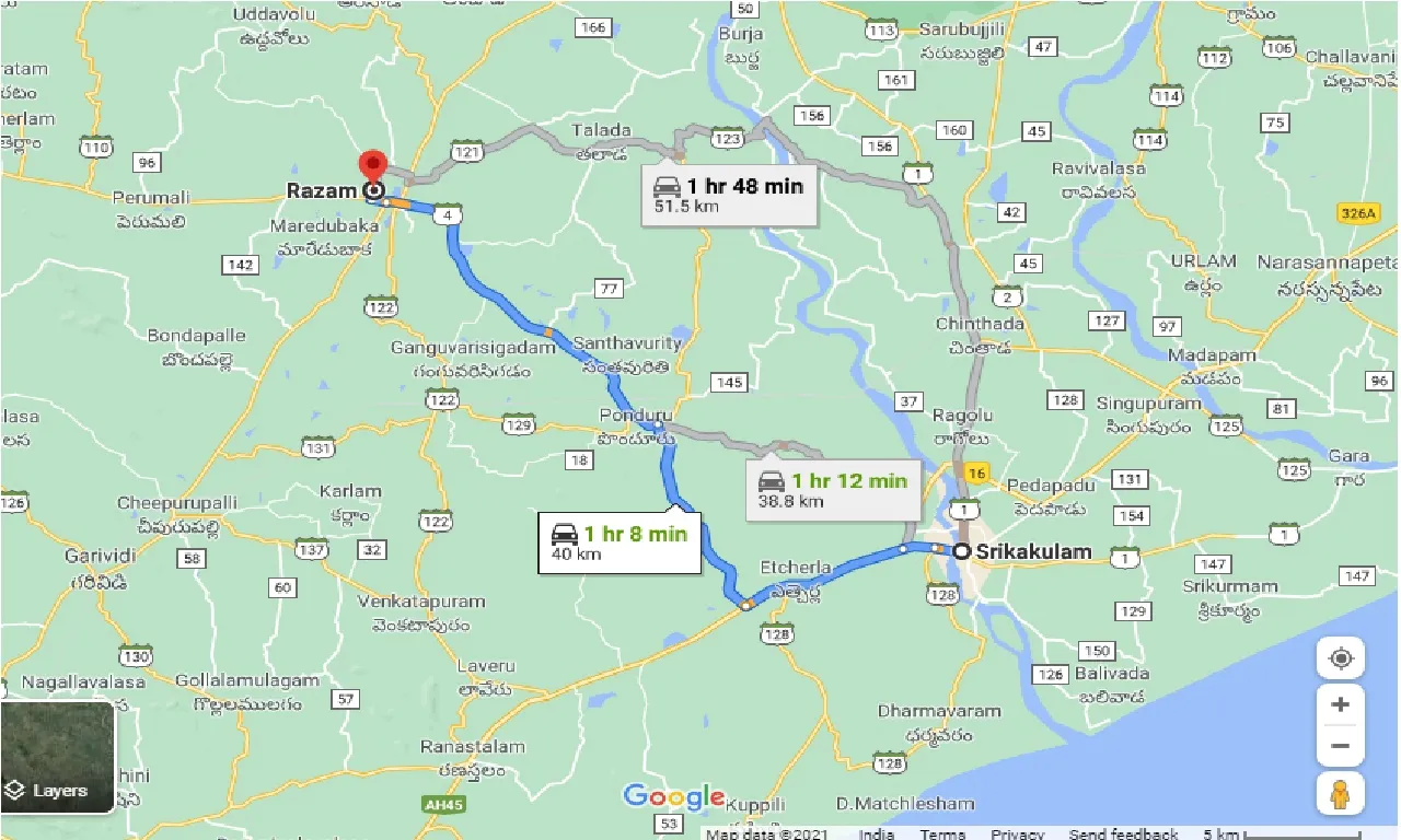 srikakulam-to-razam-taxi
