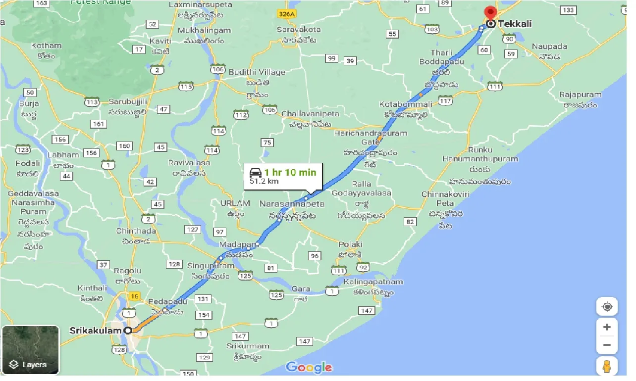 srikakulam-to-tekkali-one-way