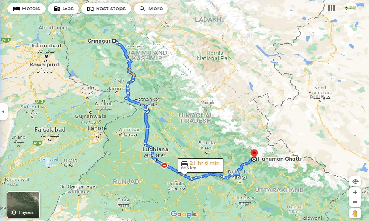 srinagar-to-hanuman-chatti-taxi