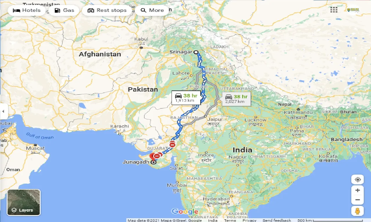 srinagar-to-junagadh-one-way