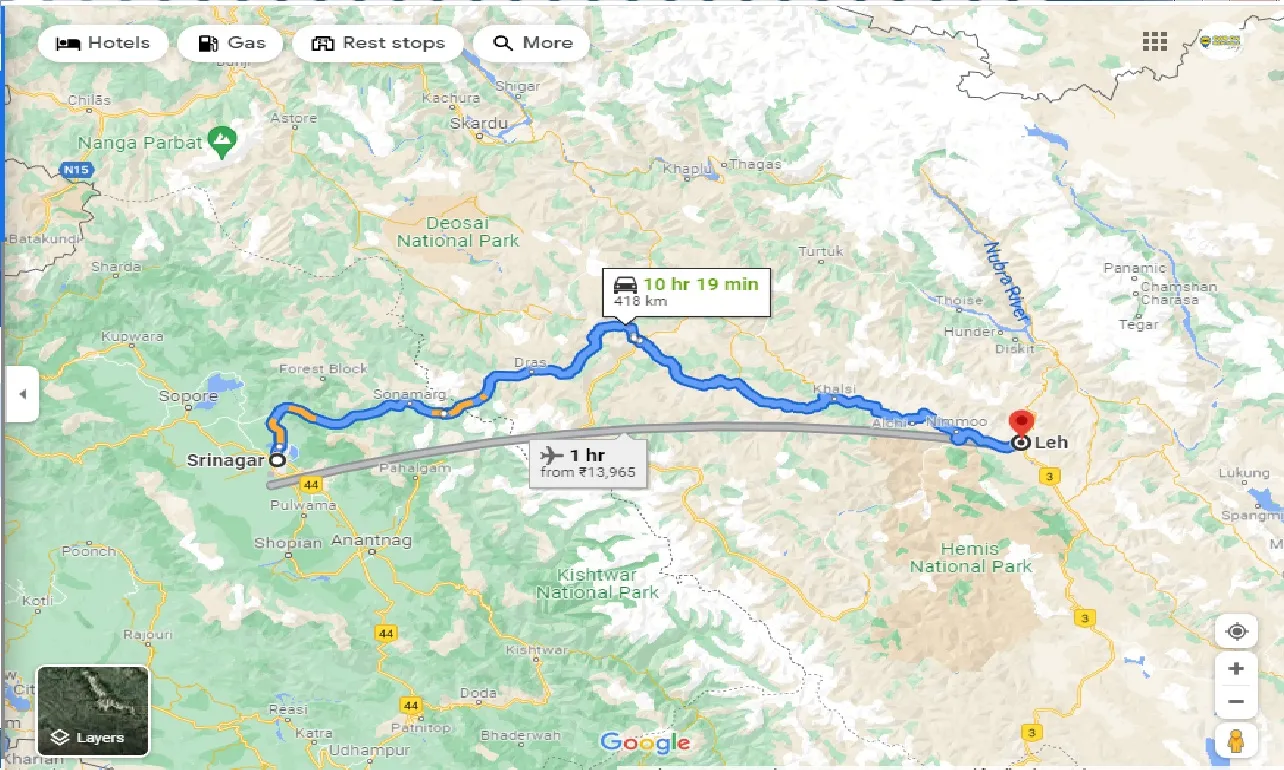 srinagar-to-leh-one-way