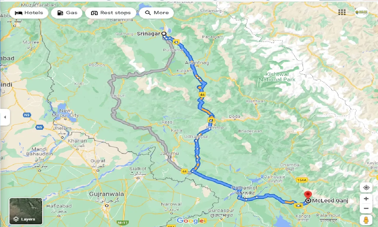 srinagar-to-mcleodganj-one-way
