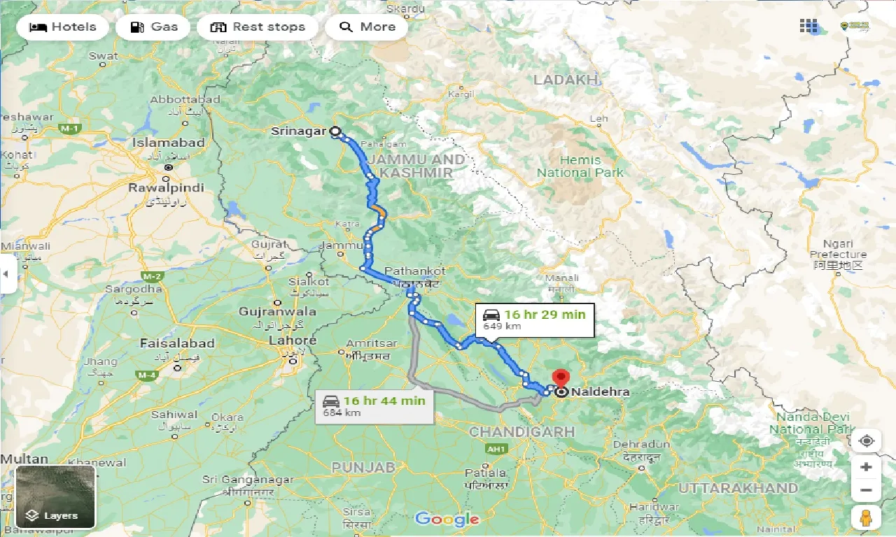 srinagar-to-naldehra-taxi