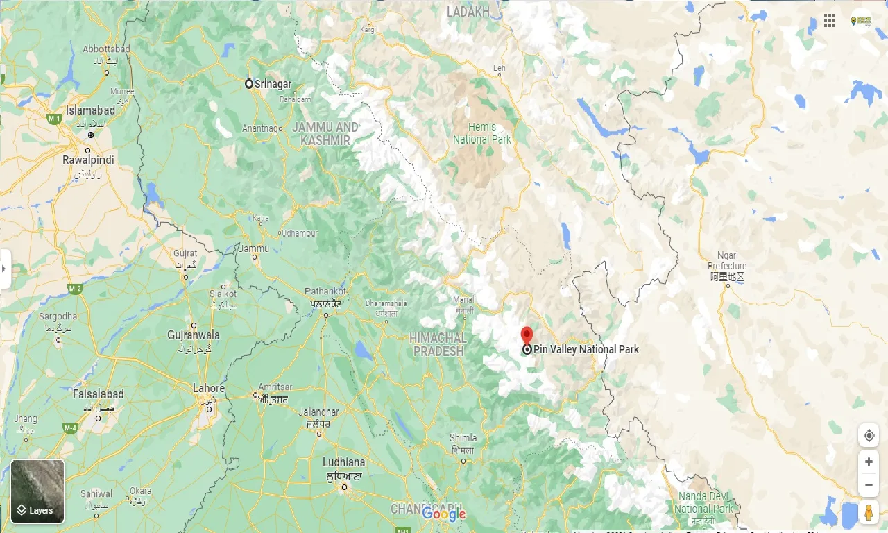 srinagar-to-pin-valley-national-park-one-way