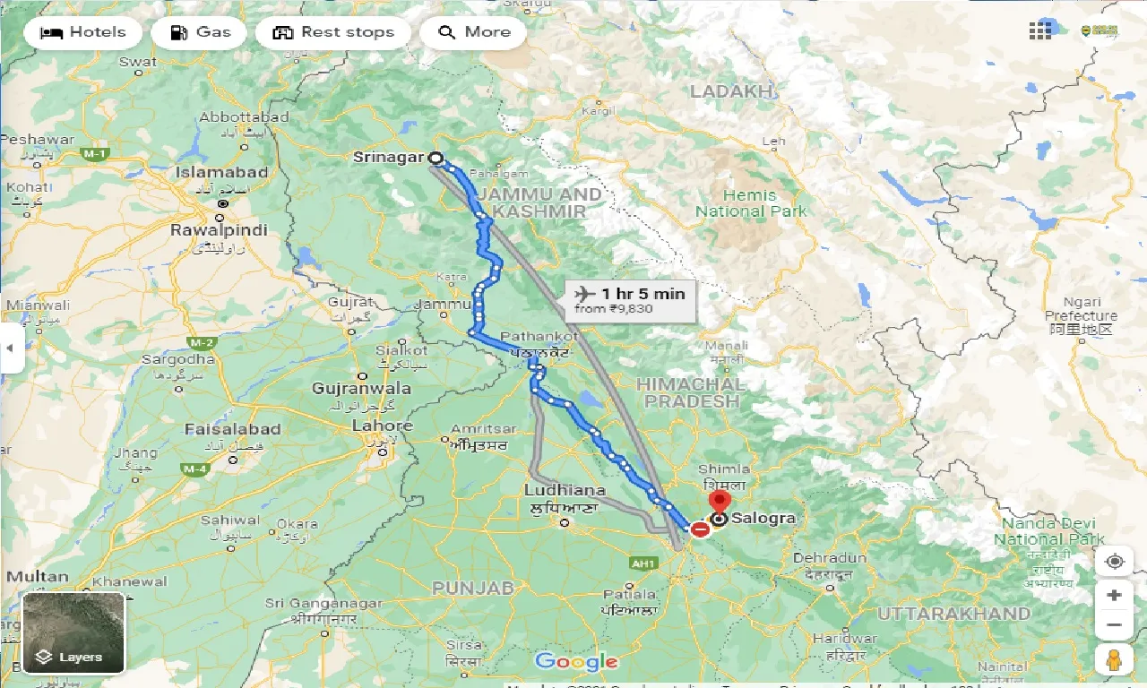 srinagar-to-salogra-taxi