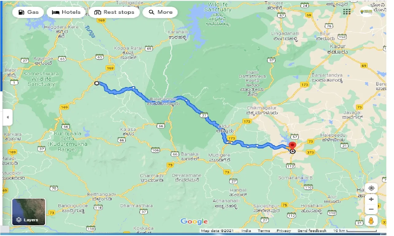 sringeri-to-belur-one-way