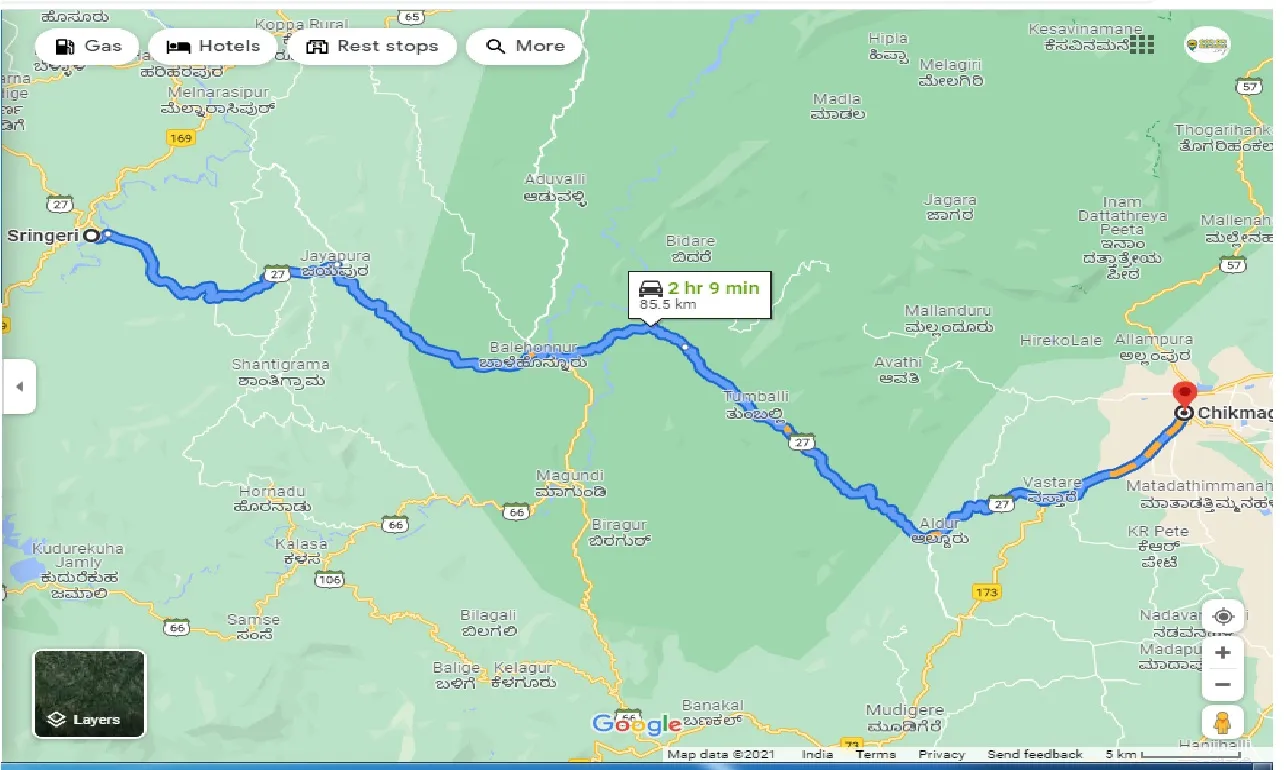 sringeri-to-chikmagalur-one-way