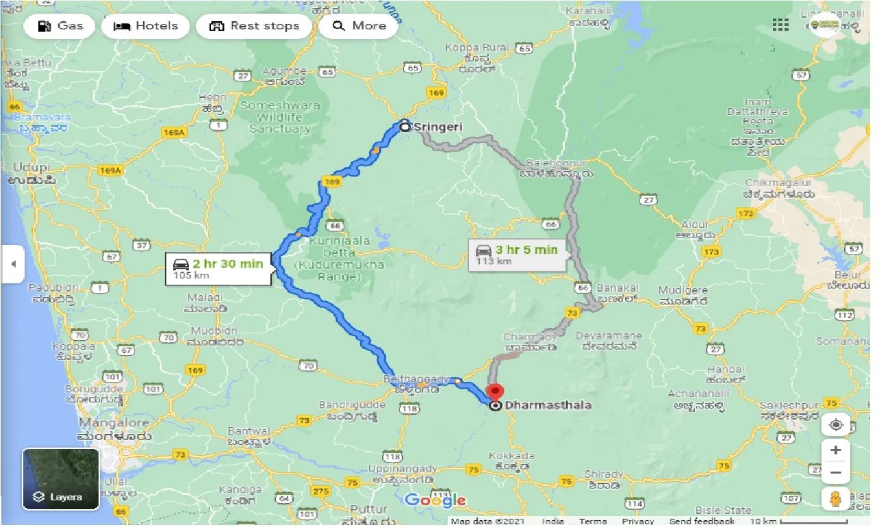 sringeri-to-dharmasthala-round-trip