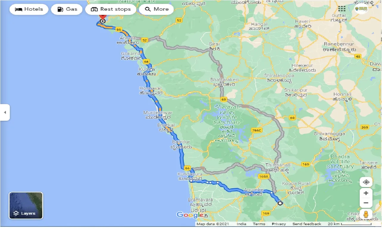 sringeri-to-karwar-one-way