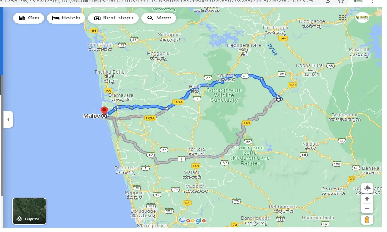 sringeri-to-malpe-one-way