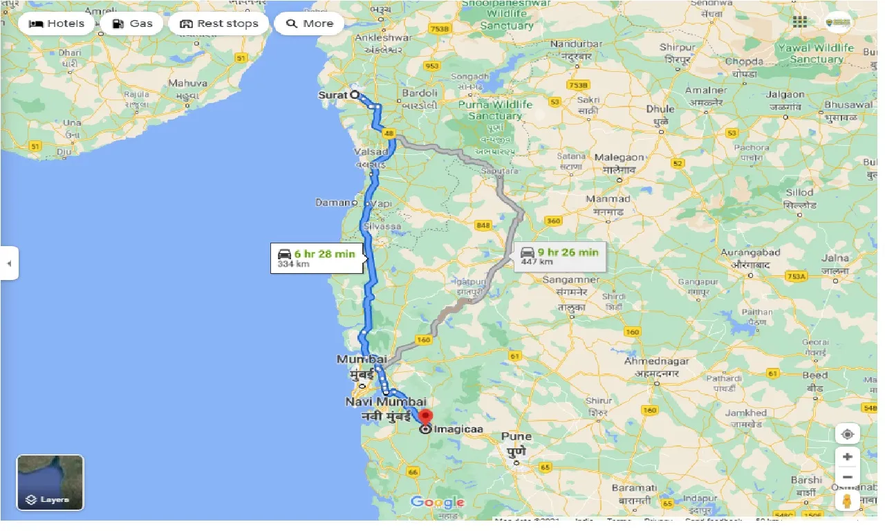 surat-to-adlabs-imagica-round-trip