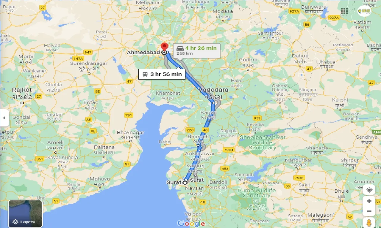 surat-to-ahmedabad-round-trip