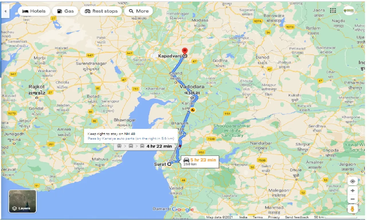 surat-to-kapadvanj-round-trip