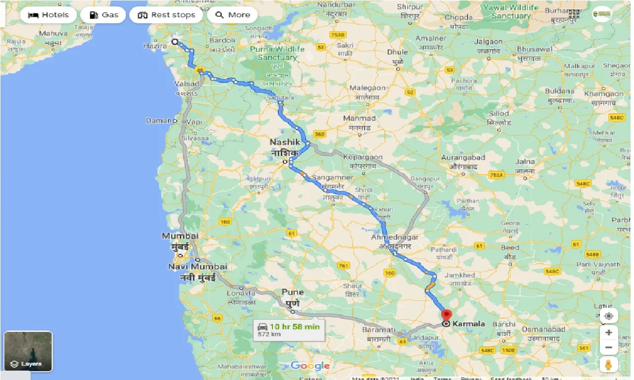 surat-to-karmala-one-way