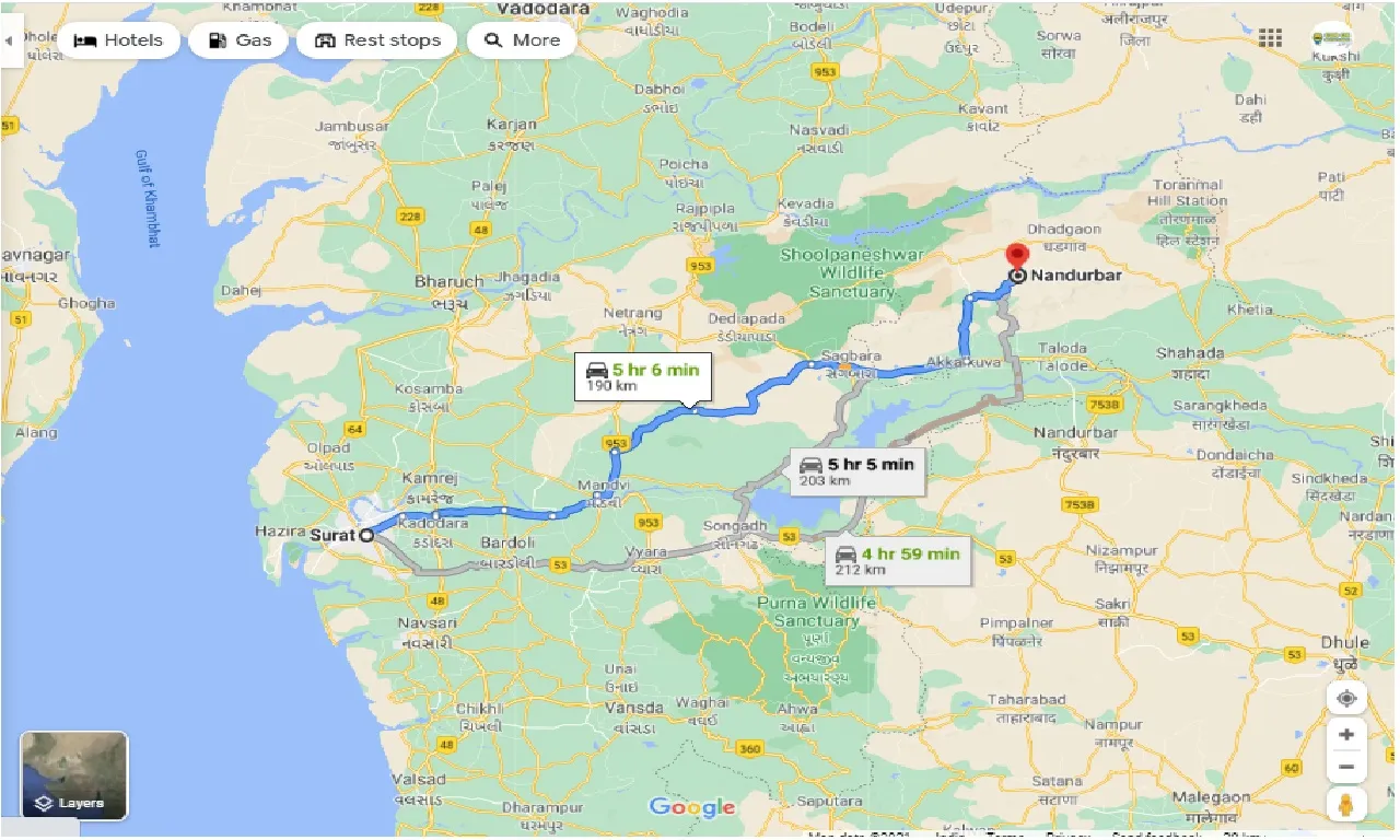 surat-to-nandurbar-one-way