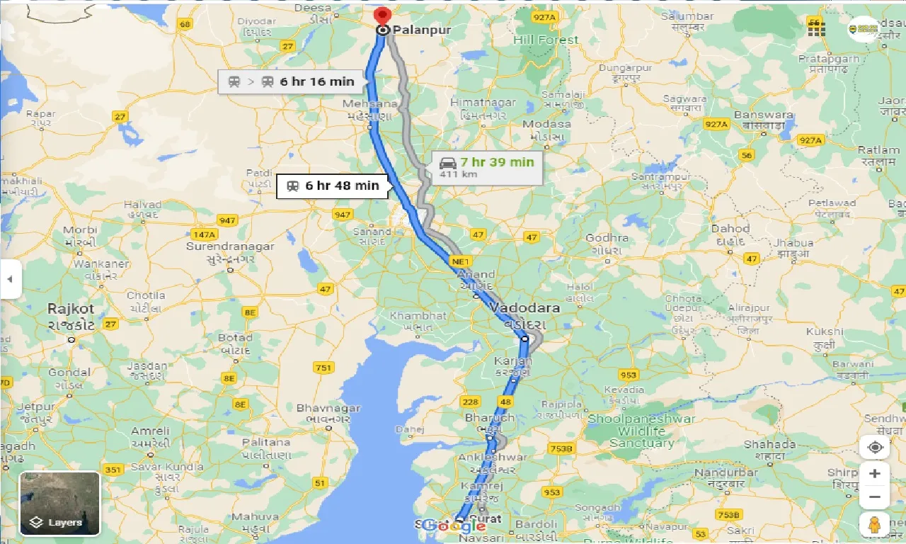 surat-to-palanpur-round-trip