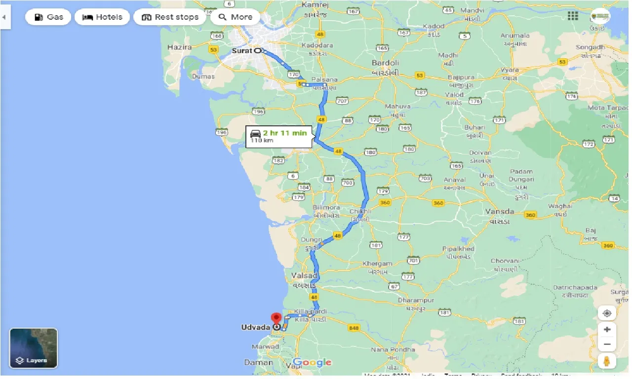 surat-to-udvada-round-trip