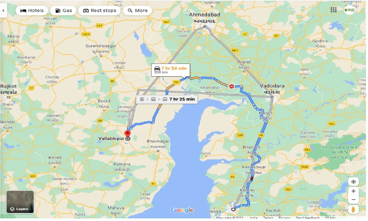 surat-to-vallabhipur-round-trip