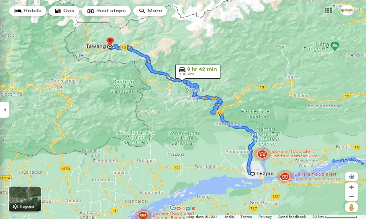 tezpur-to-tawang-one-way