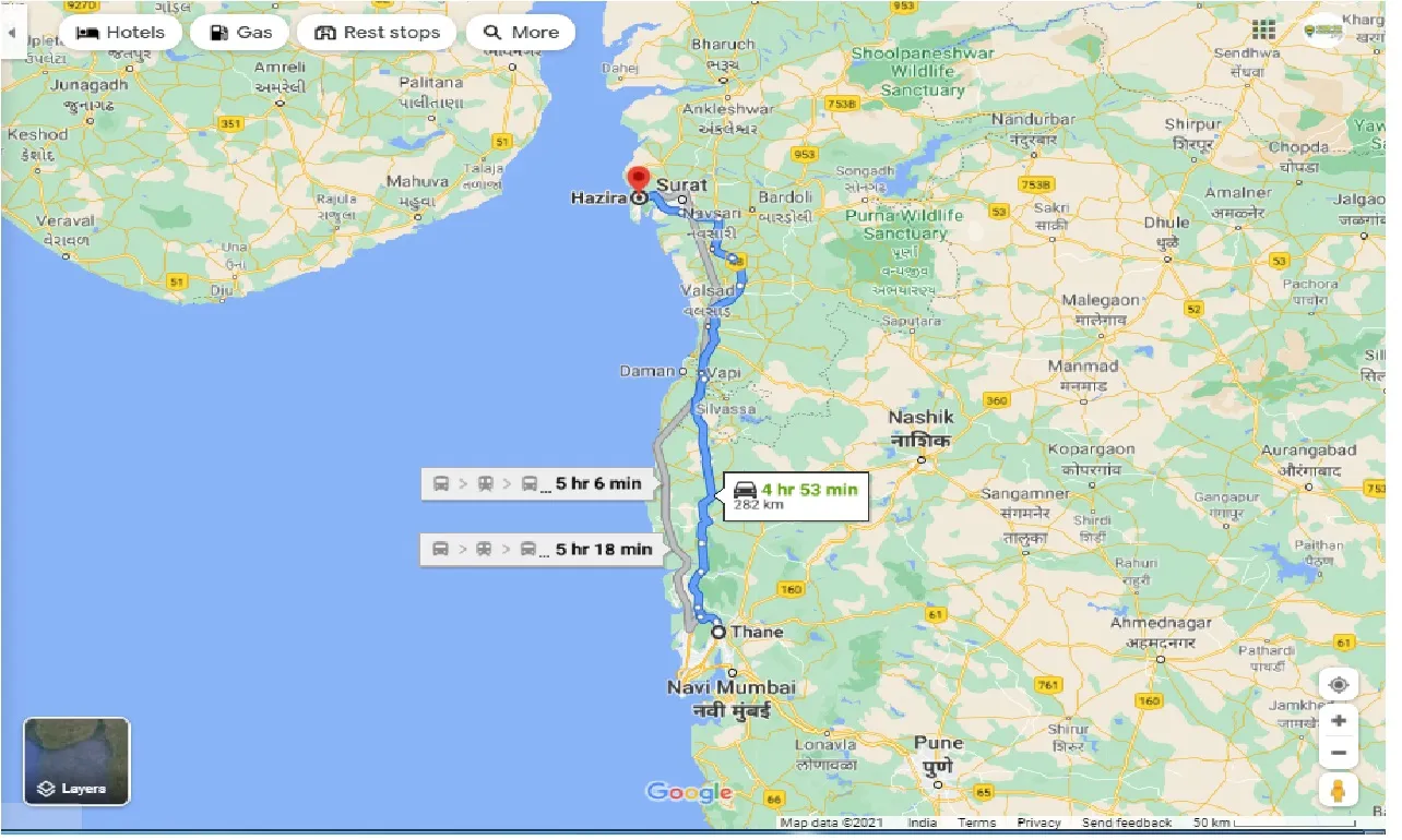 thane-to-hazira-round-trip