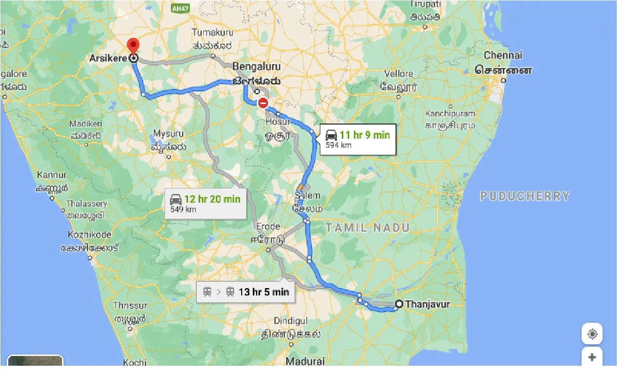 thanjavur-to-arsikere-taxi