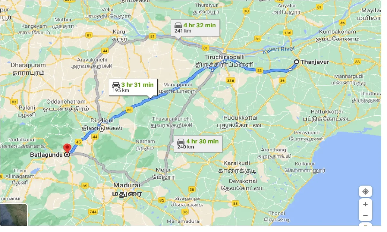 thanjavur-to-batlagundu-taxi