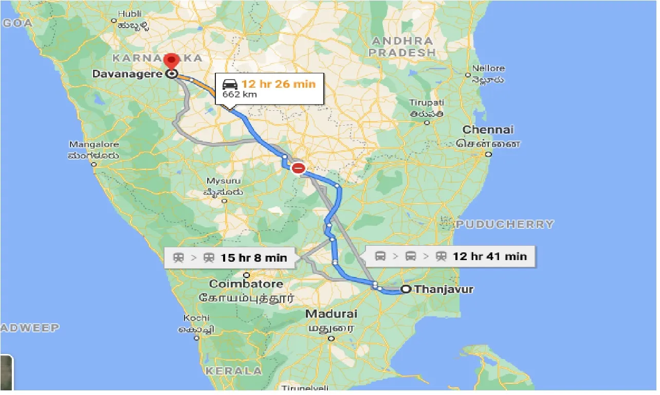 thanjavur-to-davanagere-one-way