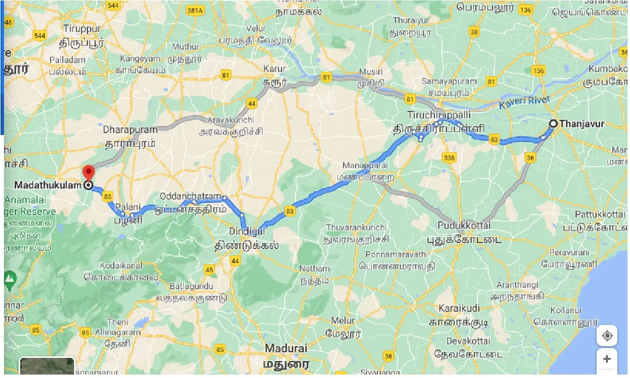thanjavur-to-madathukulam-one-way