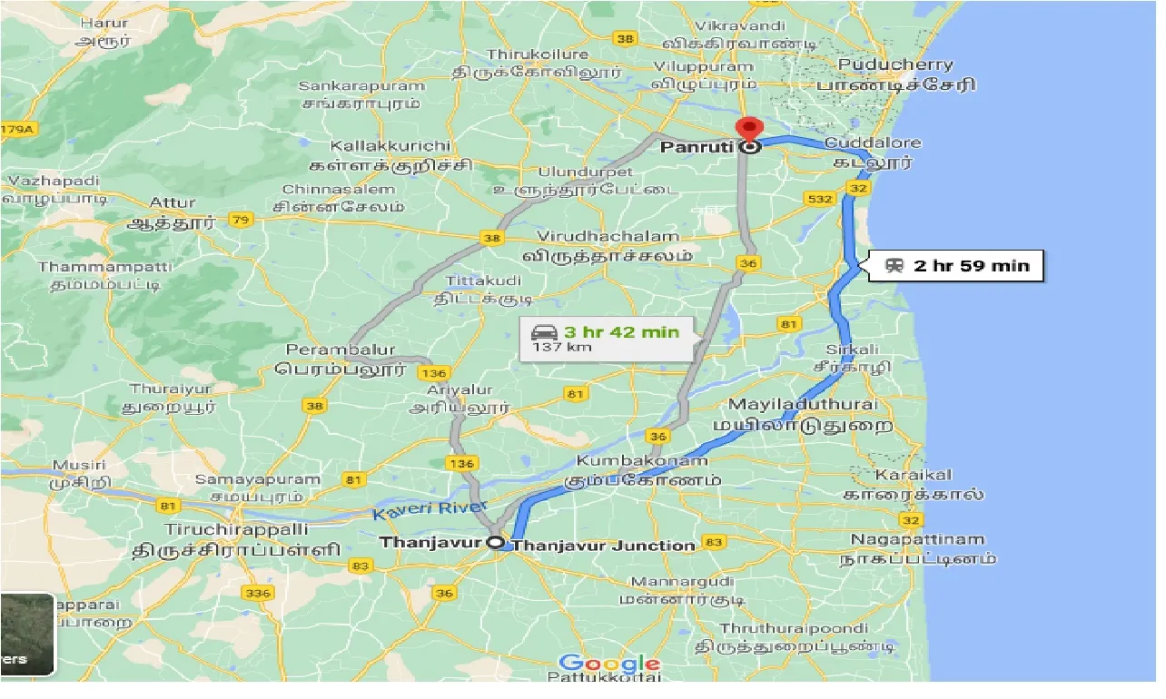 thanjavur-to-panruti-taxi