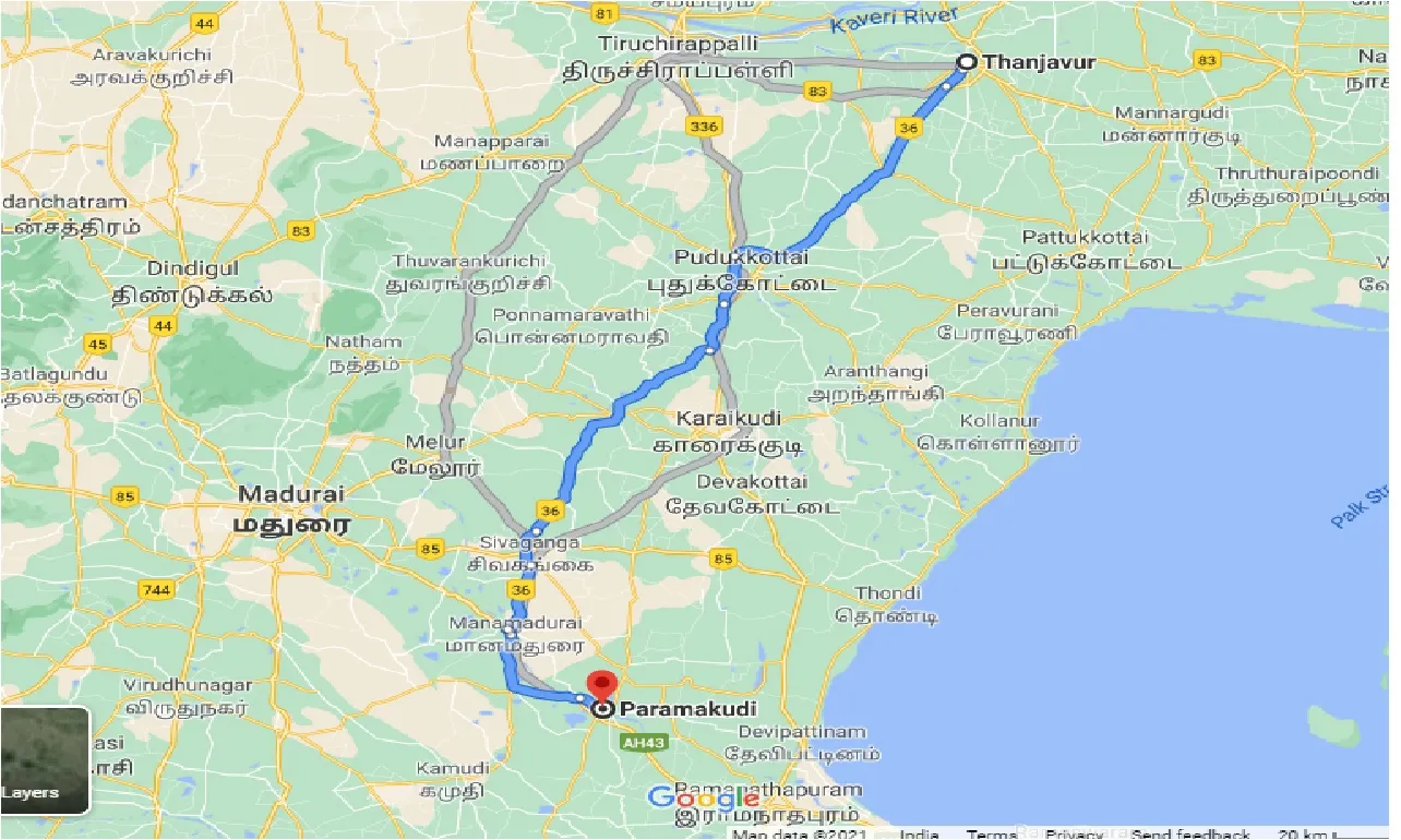 thanjavur-to-paramakudi-one-way