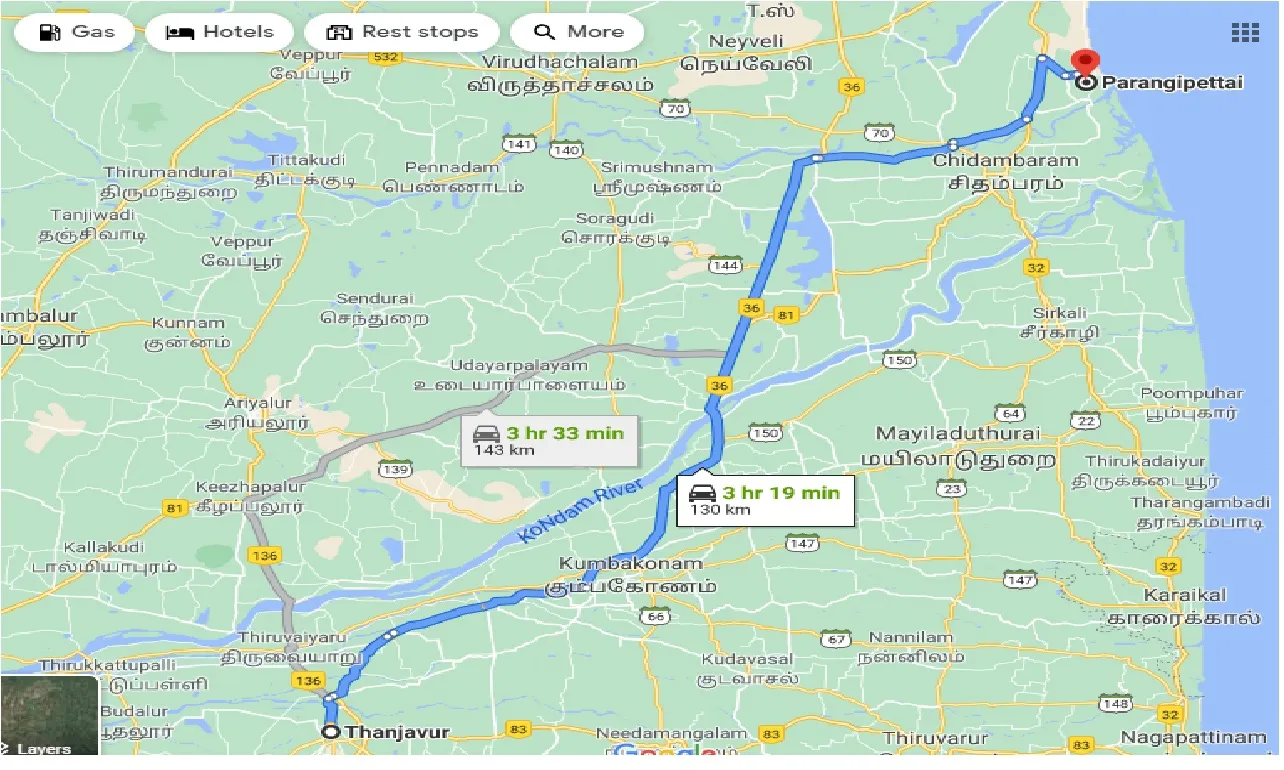 thanjavur-to-parangipettai-taxi