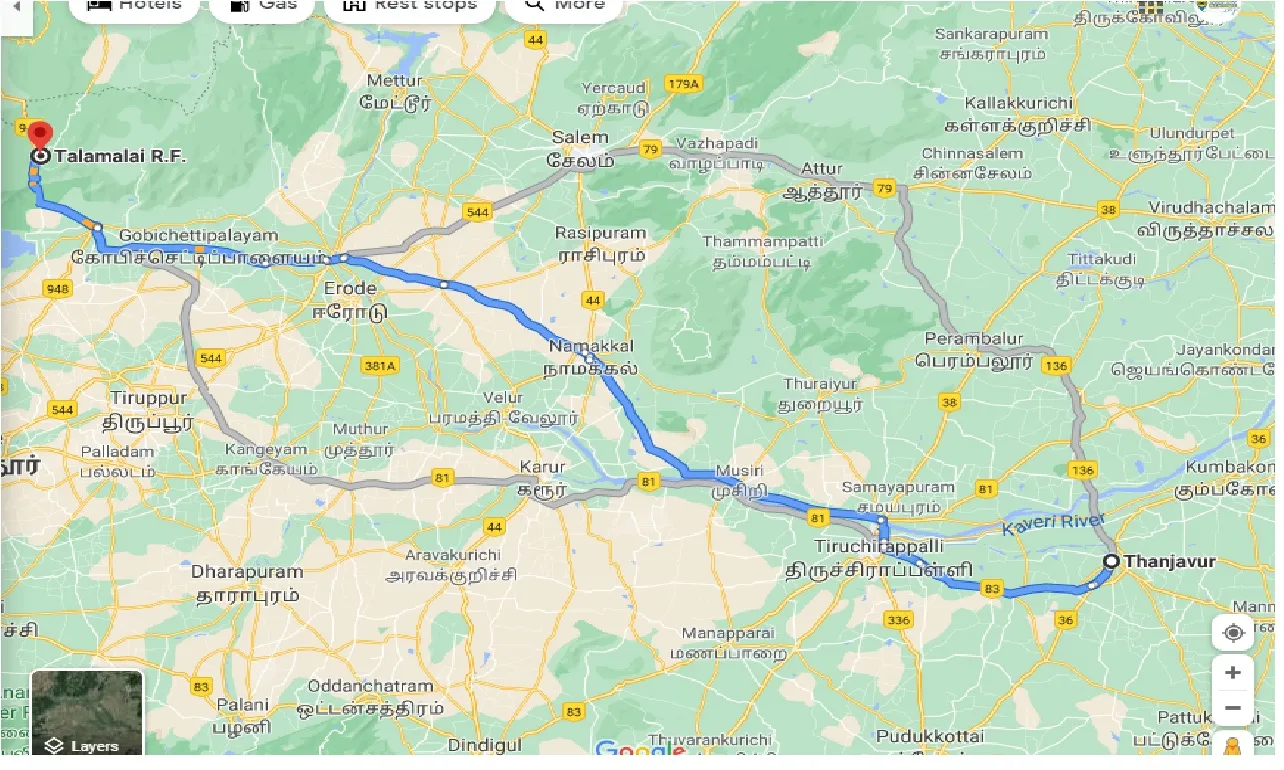 thanjavur-to-talamalai-r-f-one-way