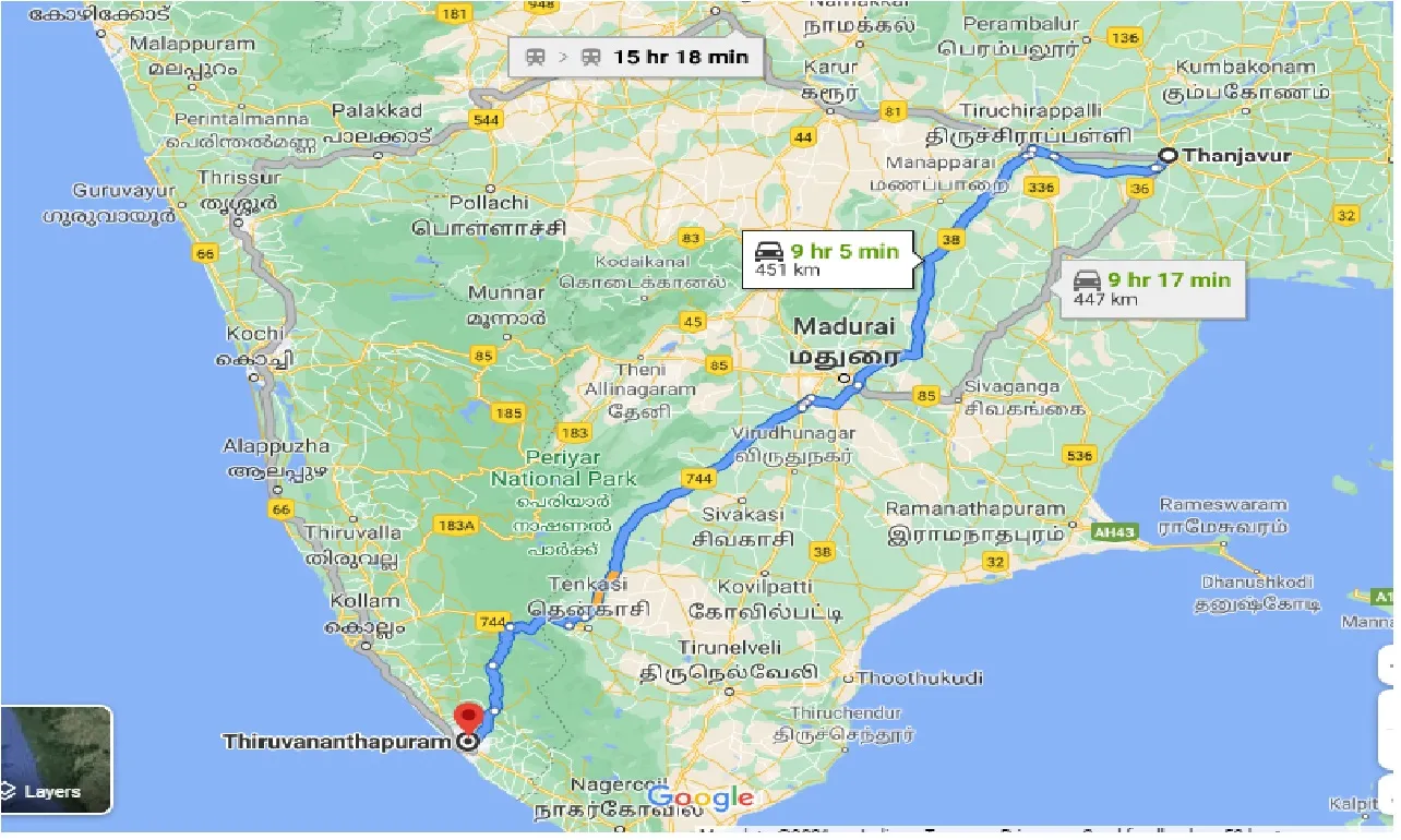 thanjavur-to-thiruvananthapuram-taxi