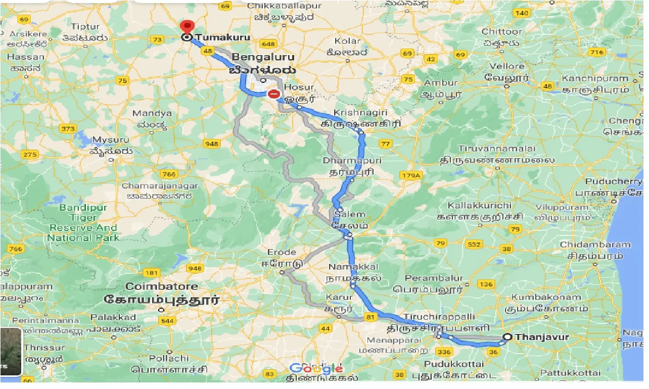 thanjavur-to-tumakuru-one-way