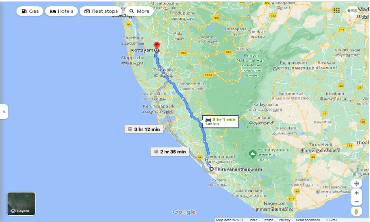 thiruvananthapuram-to-kottayam-round-trip