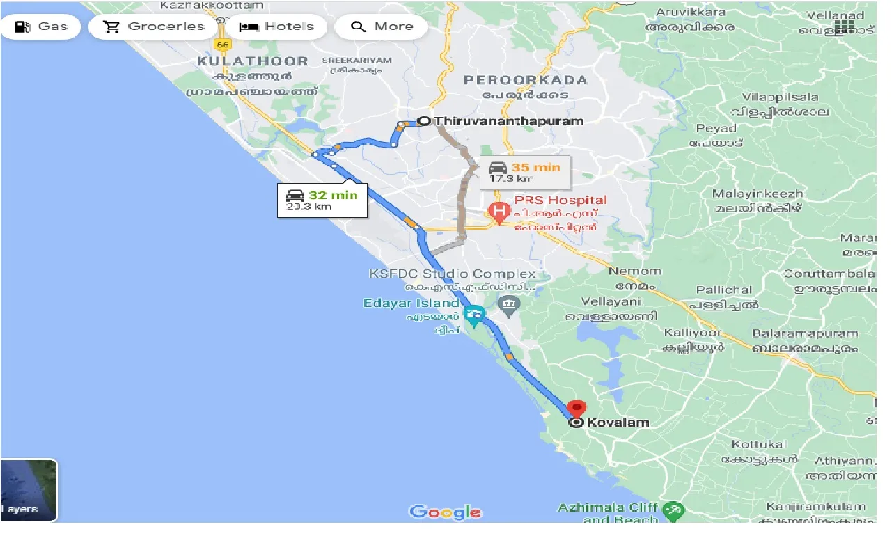 thiruvananthapuram-to-kovalam-taxi