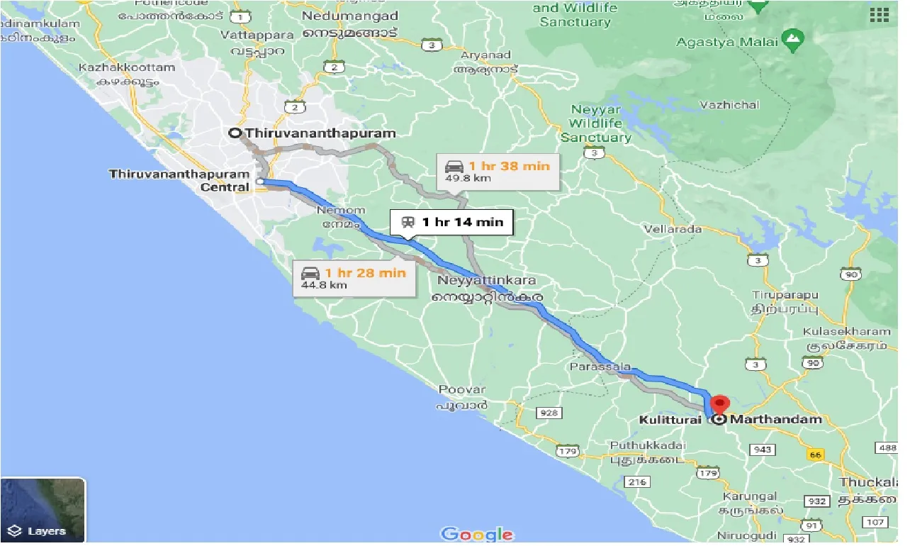 thiruvananthapuram-to-marthandam-taxi