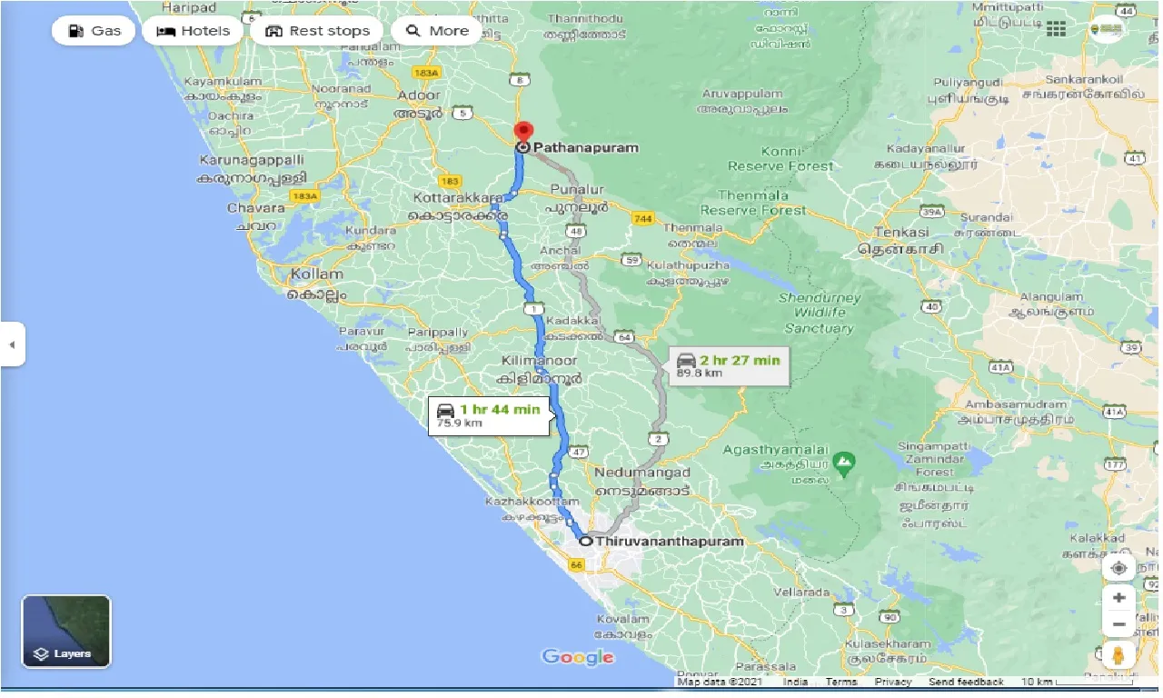 thiruvananthapuram-to-pathanapuram-round-trip
