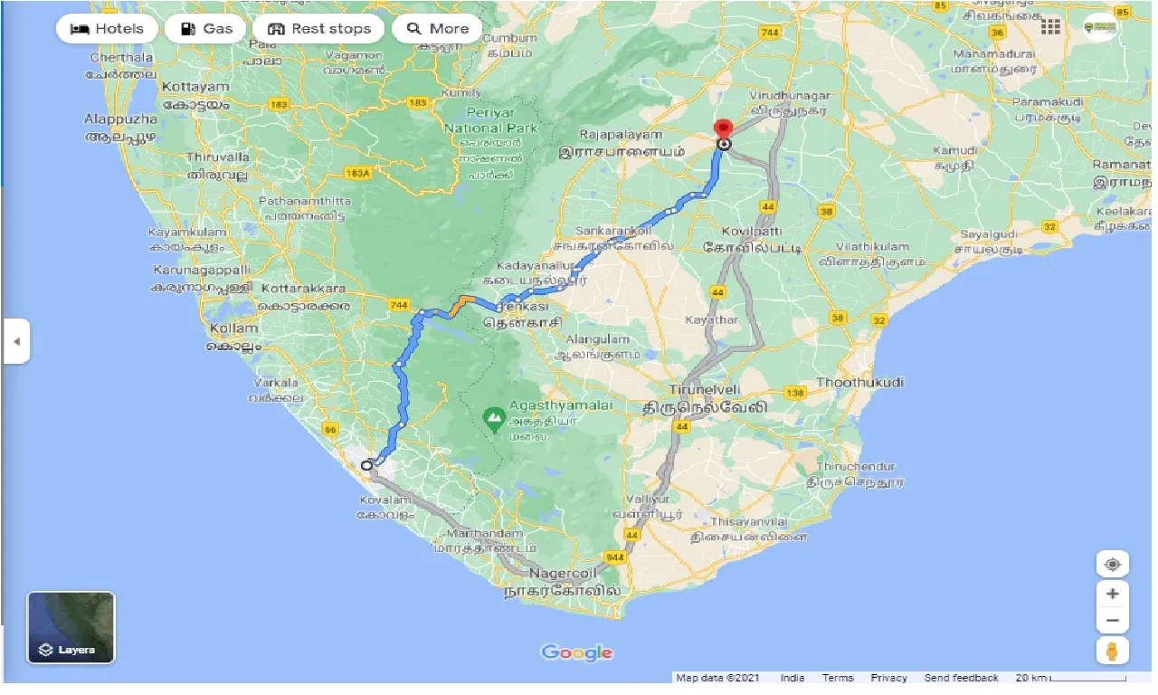 thiruvananthapuram-to-sivakasi-round-trip