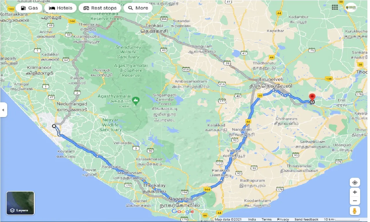 thiruvananthapuram-to-srivaikuntam-one-way