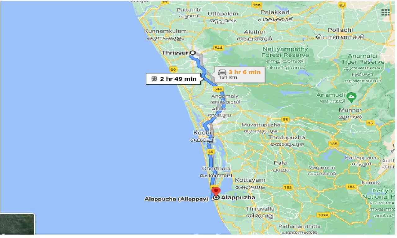 thrissur-to-alappuzha-taxi