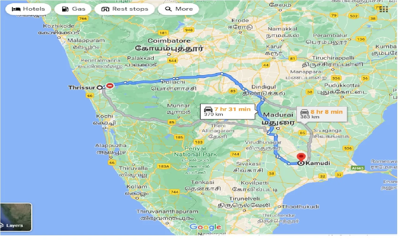 thrissur-to-kamudi-one-way