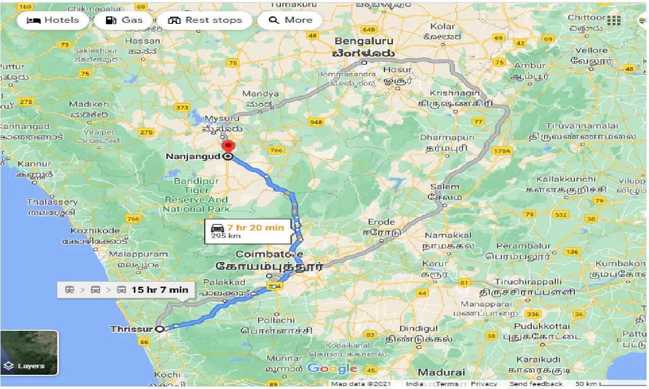 thrissur-to-nanjangud-taxi