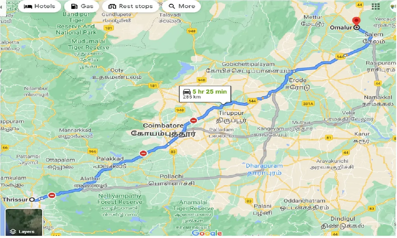 thrissur-to-omalur-taxi