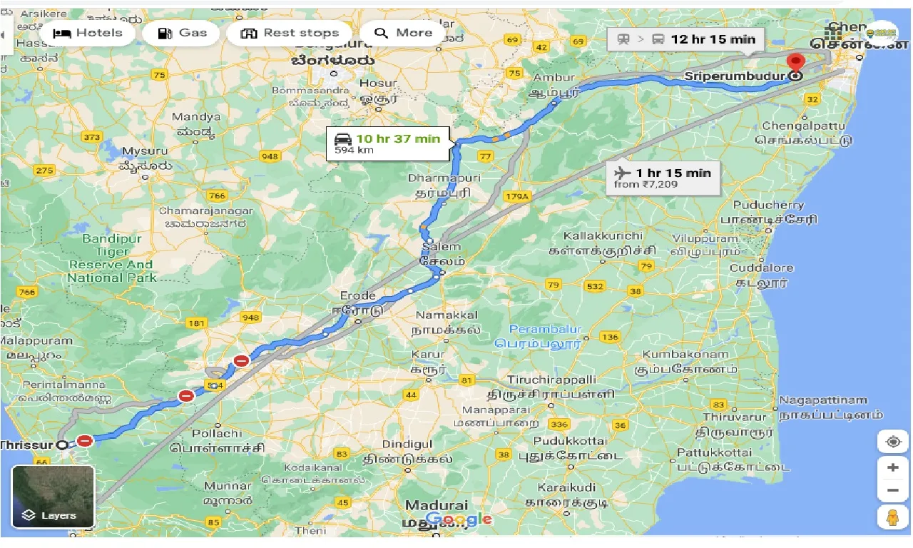 thrissur-to-sriperumbudur-one-way