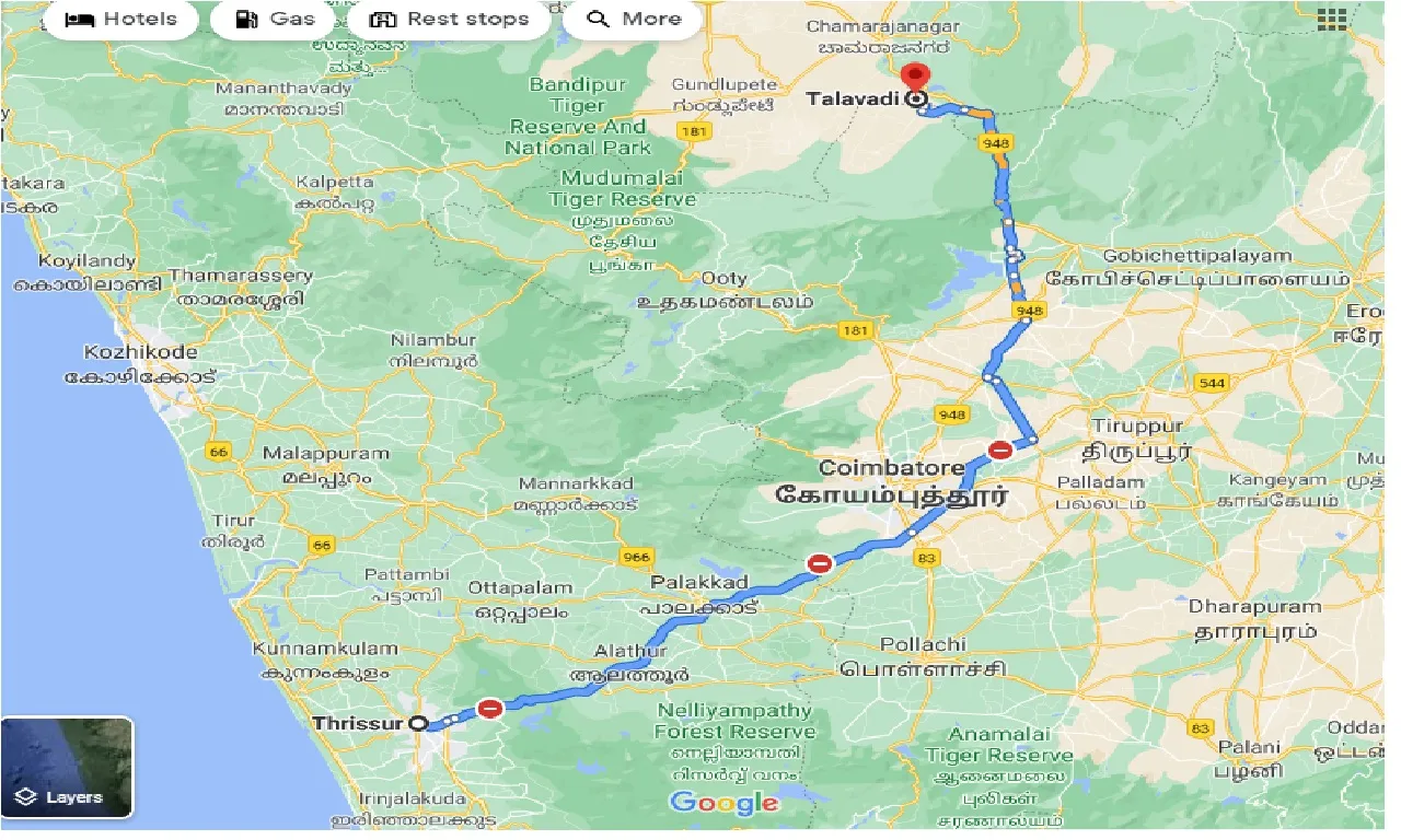 thrissur-to-talavadi-taxi